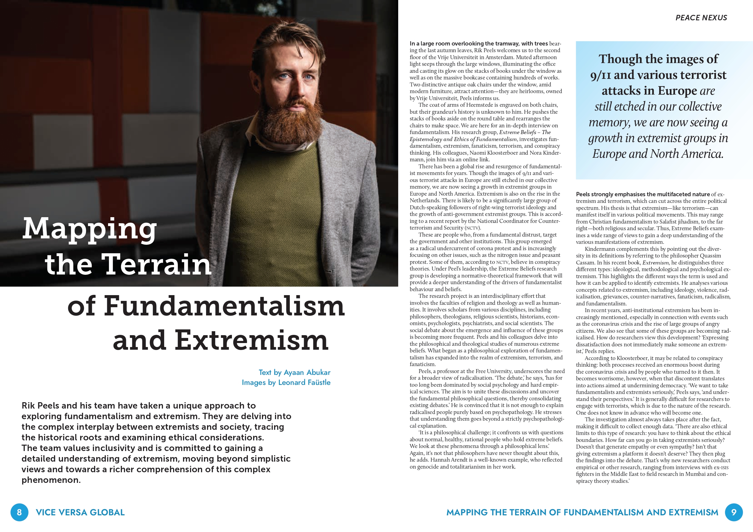 ‘Mapping the Terrain of Fundamentalism and Extremism’ article in Vice Versa